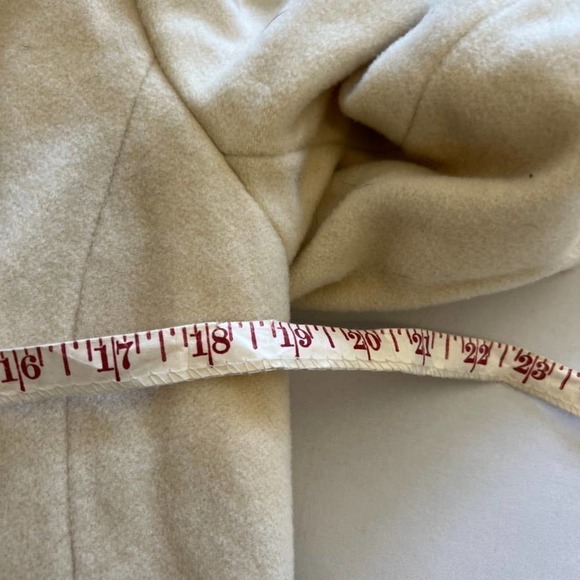 CHADWICKS Off-White Ivory Long 3 button Jacket S - Picture 8 of 9